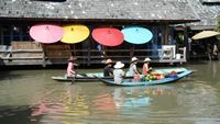marché flottant de Pattaya