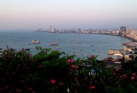 vue sur la baie d pattaya